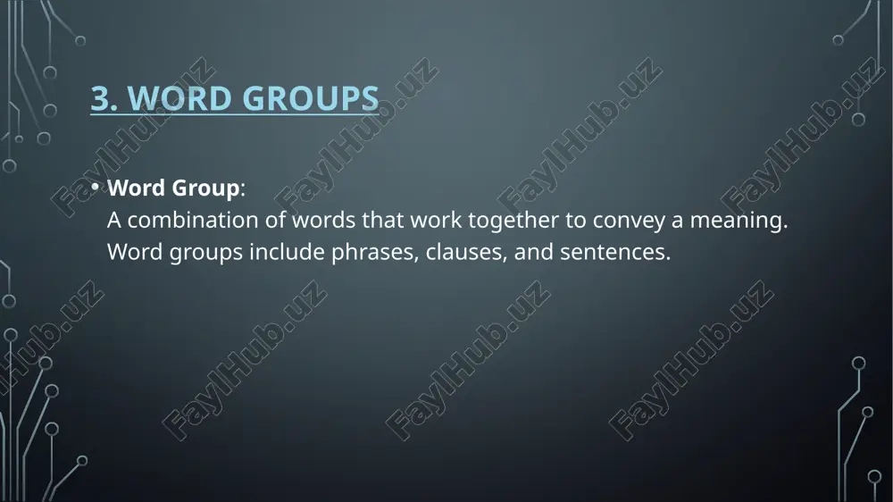 the english word as a structure. word group. - Page 5