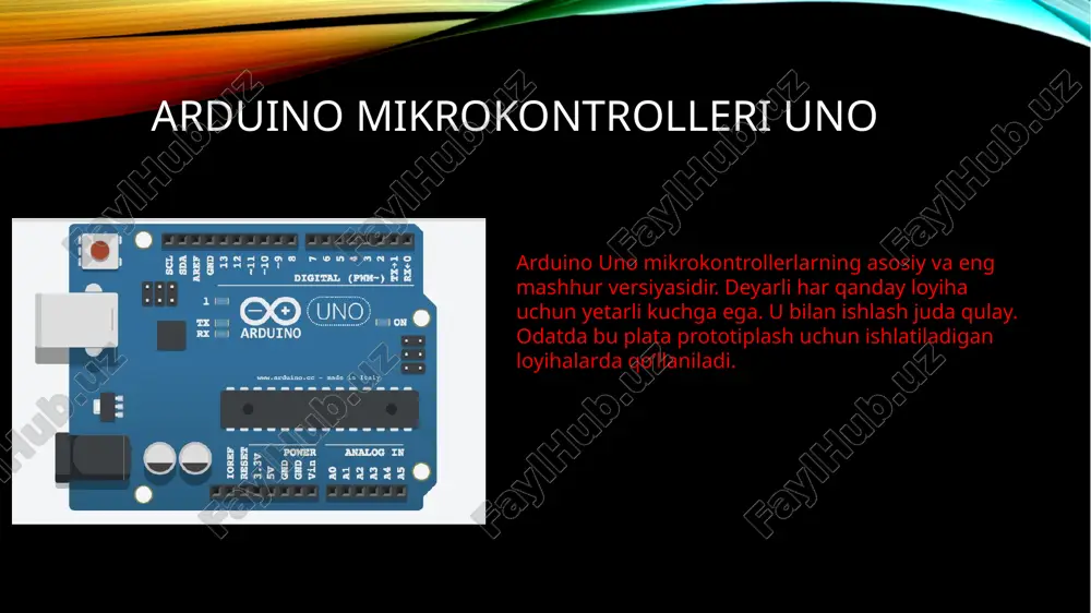 arduino mikroprotsessorlarining tavsifi - Page 5