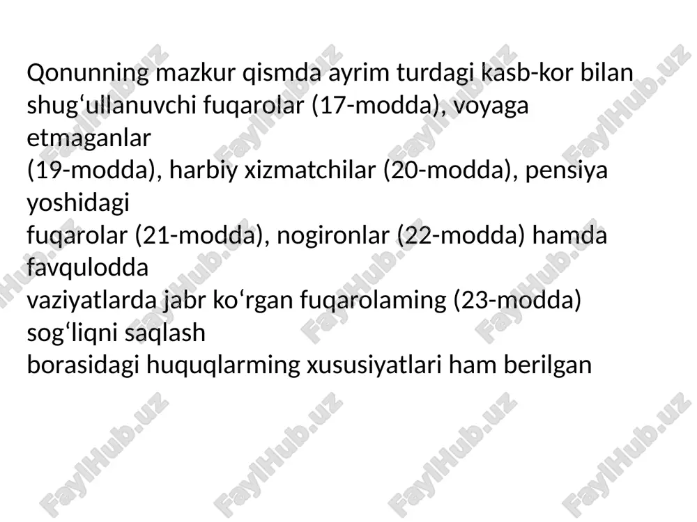 "fuqarolar sog‘lig‘ini saqlash to‘g‘risida" - Page 5