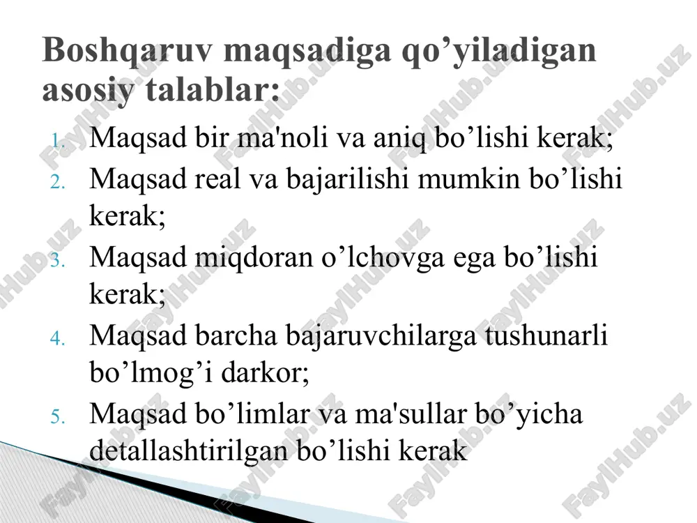 boshqaruv maqsadi va funktsionalari - Page 5