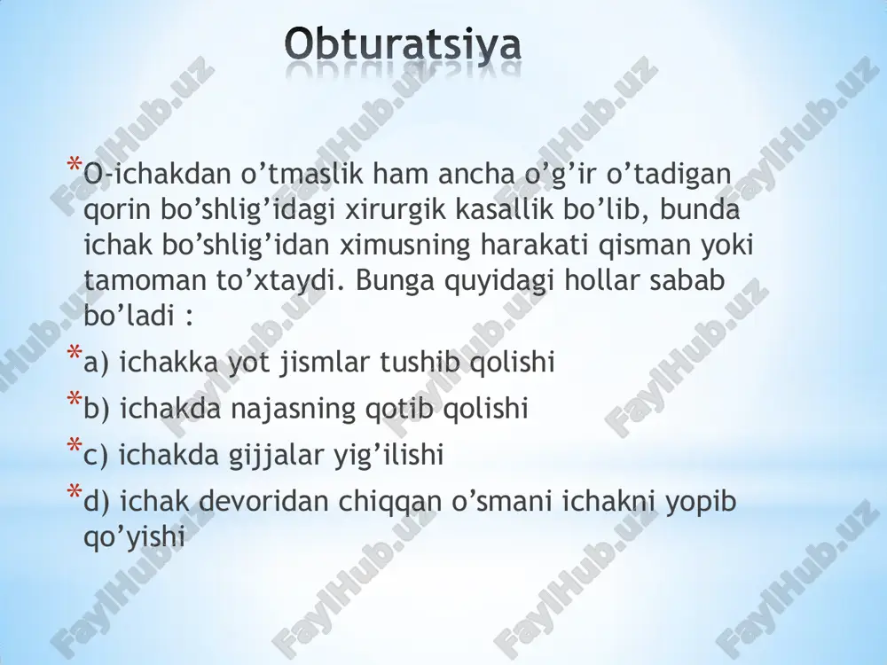 o’tkirilgan o’tkir ichak tutilishi - Page 5