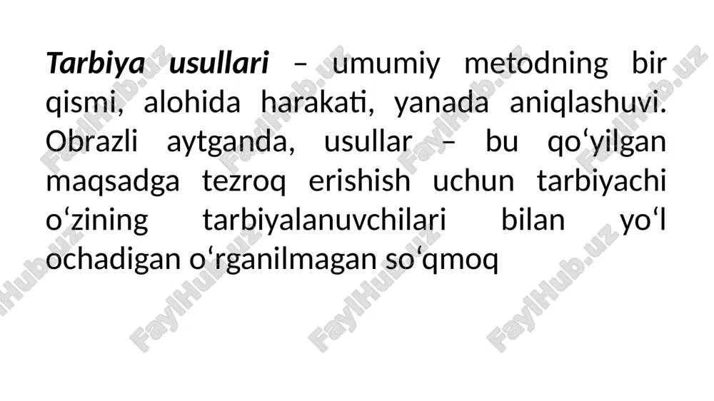 tarbiyaning umumiy metodlari - Page 5