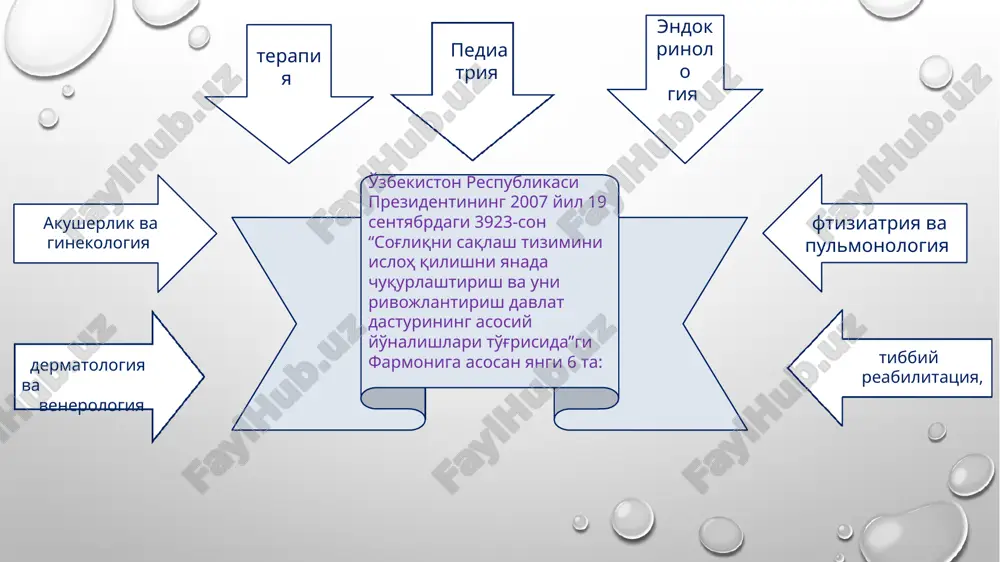 ixtisoslashtirilgan ilmiy - amaliytibbiyot markazlarini tashkil etish - Page 5