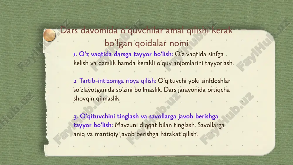 uni mustahkamlashlari mumkin: 1. o‘zingiz savol yaratib, javob bering: o‘quvchilarni o‘zlari gumon olmoshlaridan foydalanib, quyidagi savollarni tuzishga undang: «kimdir meni kuzatgan edi?» «ba’zan bu ishni qilgan odam kim?» keyin o‘quvchilar bularni guruhda muhokama qilib, o‘z yaratgan javoblarini o‘qib berishadi. 2. matnni to‘ldirish: o‘quvchilarga quyidagi incomplete jumlalarni berib, gumon olmoshlari bilan to‘ldirishni so‘rashing: «kimdir buni menga aytgandi, lekin...» «ba’zan ular shaharda ko‘rinadi, lekin...» «biri bugun ishga kelgan edi, lekin...» o‘quvchilar ushbu jumlalarni mustahkamlash uchun o‘z tasavvurlaridan kelib chiqib to‘ldirishlari kerak. o‘zi yaratgan mashq va topshiriqlardan foydalanib mavzuni mustahkamlash: 3. mavzuli hikoya yozish: o‘quvchilarni gumon olmoshlarini qo‘llagan holda qisqa hikoya yozishga taklif qiling. hikoya bo‘yicha: kimdir qandaydir joyga borib, ba’zi narsalarni ko‘rgani yoki biror hodisa haqida gumon qilish kerak. masalan, «kimdir odamni yo‘qotgan edi...» 4. rolli o‘yin: o‘quvchilarni gumon olmoshlaridan foydalanib, rolli o‘ynashga undang. biror voqeaga asoslanib, bir guruh «kimdir» yoki «biri»ning harakatlari haqida gapirsa, boshqa guruh ular nima qilishlarini taxmin qiladi. …