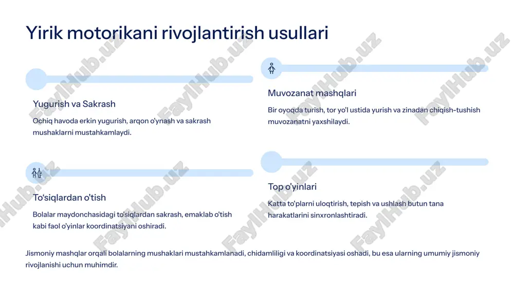 bolalarda mayda va yirik motorikani rivojlantirish metodikasi - Page 5