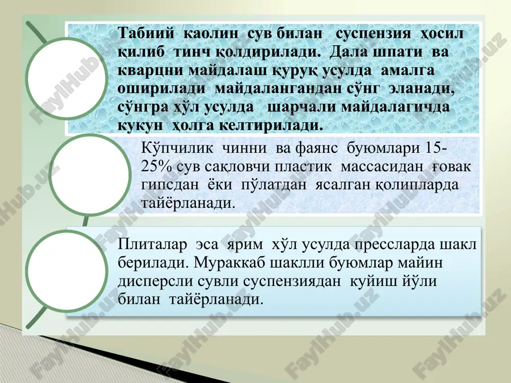 keramik ashyolarni ishlab chiqarishtexnologiyasi - Page 5