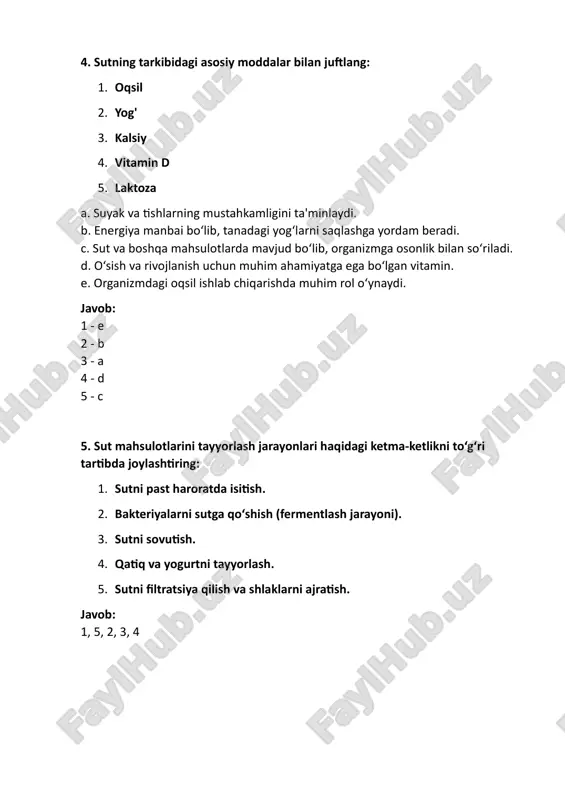 texnologik talim metodikasi - Page 5