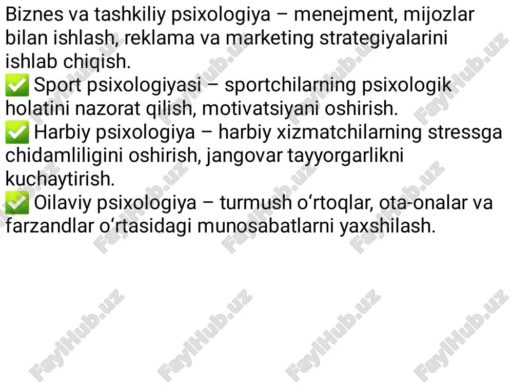 psixologning kasbiy faoliyati va psixologik metodlar - Page 5
