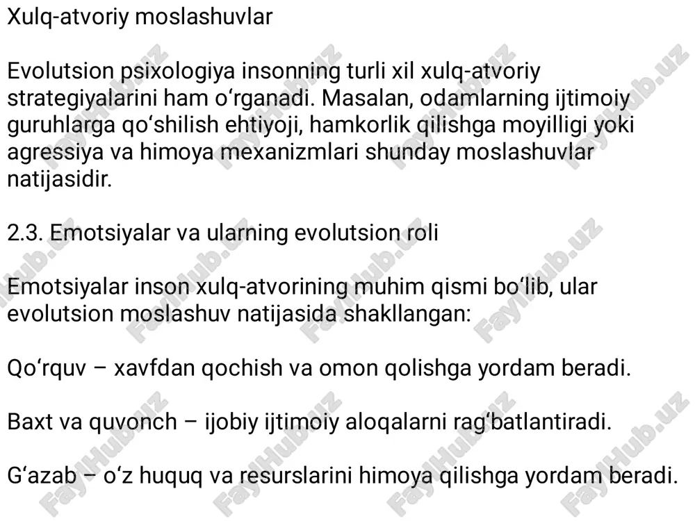 evolutsion psixologiya - Page 5