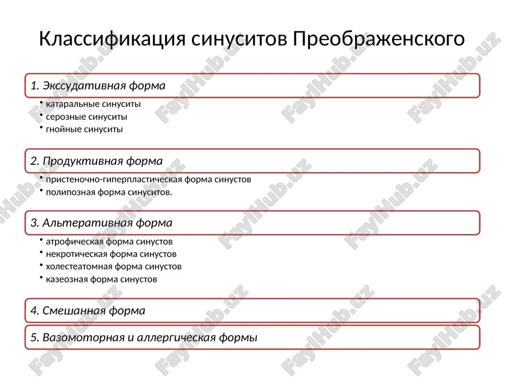 zistentnosti organizma; primenenie (po pokazaniyam) ekstrakorporalnix metodov detoksikatsii organizma; sozdanie dlya bolnogo komfortnix usloviy i isklyuchenie faktorov riska v otnoshenii vozniknoveniya oslojneniy i superinfektsii; sanatsiya ochagov infektsii, mogushix slujit istochnikom podderjaniya vospalitelnogo protsessa v pazuxe, v tex ob'emax, kotorie dopustimi pri dannom sostoyanii bolnogo (naprimer, ostriy pulpit, obostrenie xronicheskogo parodontita ili tonzillita i dr.). punktsiya xirurgicheskoe lechenie pokazano lish v oslojnennix sluchayax. tselyu operativnogo vmeshatelstva yavlyaetsya eliminatsiya patologicheskix tkaney i obespechenie shirokogo drenirovaniya patologicheskoy polosti. v posleoperatsionnom periode ranu vedut otkritim sposobom s neprerivnim ili chastim periodicheskim ee orosheniem rastvorom sootvetstvuyushego antibiotika. vospalitelniy protsess slizistoy obolochki lobnoy pazuxi dlitelnostyu do odnogo mesyatsa. j01.1 – ostriy frontalniy sinusit virusnie vozbuditeli ostrogo frontita: adenovirusi koronavirusi rinovirusi respiratorno-sintsitialnie virusi bakterialnie vozbuditeli: streptococcus pneumoniae 19-47% haemophilus influenzae 26-47% assotsiatsiya s.pneumoniae i h.influenzae okolo 7% β-gemoliticheskie streptokokki ne gruppi a 1,5-13% pyogenes 5-9% ne β-gemoliticheskie streptokokki 5% aureus 2% satarrhalis 1% parainfluenzae 1% gramotritsatelnie patogeni …