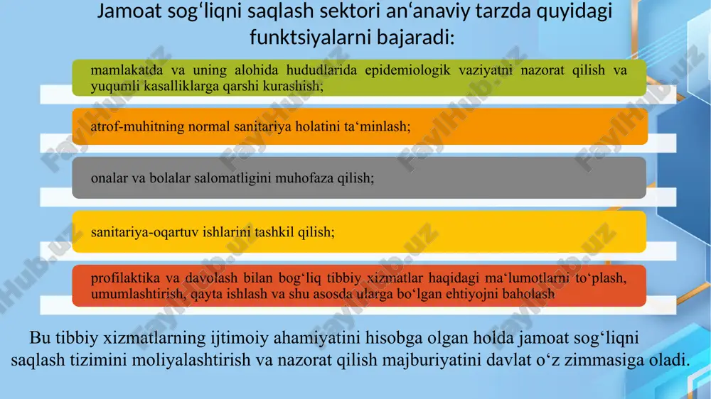 davlat byudjetining sog‘liqni saqlash xarajatlari - Page 5