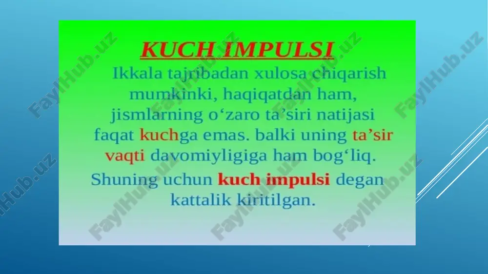 kuch impulsi va jism impulsi - Page 5