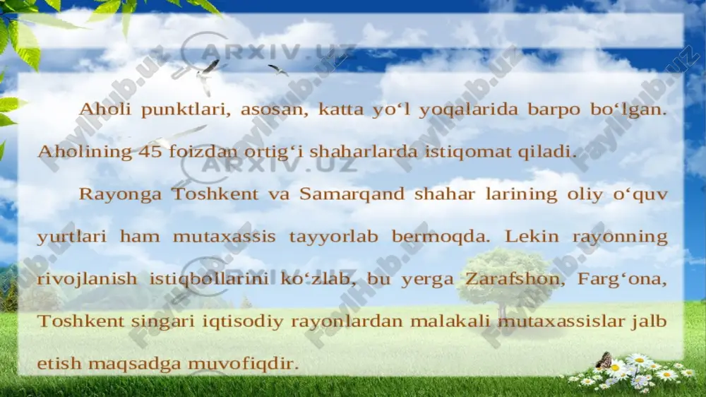 mirzacho’l iqtisodiy rayoni - Page 5