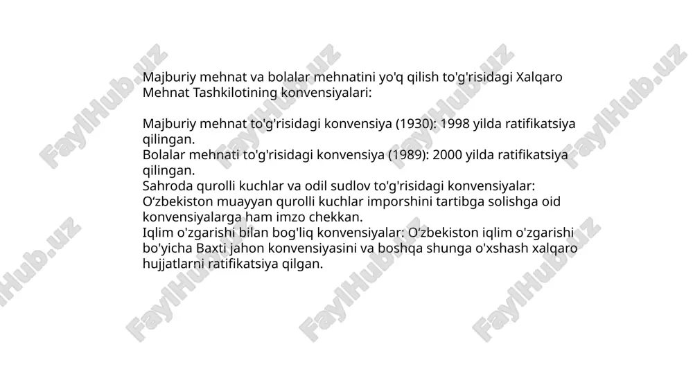 xalqaro konvensiyalar - Page 5
