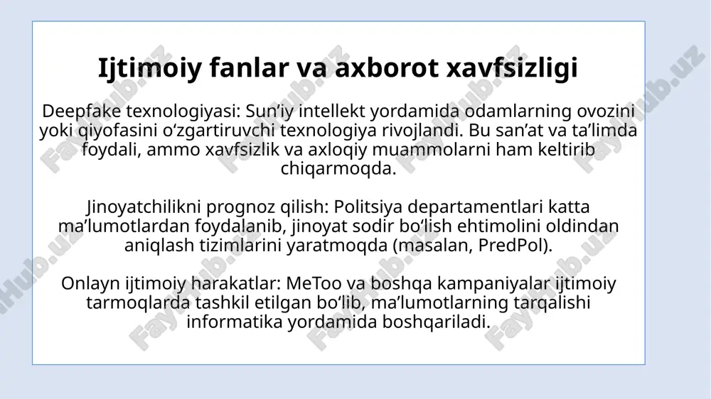 informatika fanining multidisciplinar xususiyatini ko’rish - Page 5