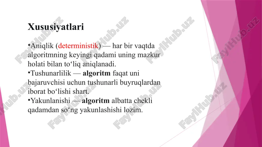 algoritm. algoritm turlari - Page 5