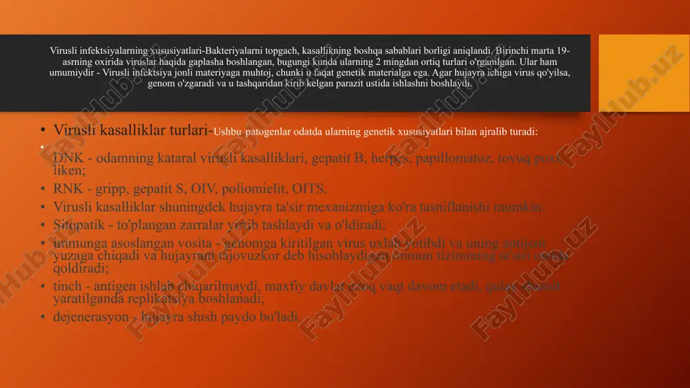 ya hamda bir necha organ faoliyatining ishdan chiqishiga olib keladi. diagnoz qoʻyilgan holatlar orasida oʻlimlar koʻrsatkichi oʻrtacha 3,4 foizni tashkil qiladi. 20 yoshga toʻlmaganlar orasida bu koʻrsatkich 0,2 foizni, 80 yoshdan oʻtganlar orasida 15 foizni tashkil qiladi covid-19 koronavirus infeksiyasi odatda shaxsdan-shaxsga yoʻtal va aksa berish davomida chiqariladigan tomchilar orqali yuqadi.virusni yuqtirgandan keyin kasallik simptomlar yuzaga kela boshlagunicha oʻrtacha 5 kun oʻtadi. bu davr 2 kundan 14 kungacha davom etishi mumkin.tashxis qoʻyishning standart uslubi burun boʻshligʻi yoki tomoqdan olingan suyuqlikni teskari transkripsiyali polimeraza zanjiri reaksiyasi (inglizcha: reverse transcription polymerase chain reaction (rrt-pcr)) yordamida tekshirishdan iborat. shuningdek, bemorga simptomlar, risk unsurlari hamda pnevmoniya belgilarini aniqlash uchun kompyuter tomograf yordamida tashxis qoʻyish mumkin. jahon sogʻliqni saqlash tashkiloti sars-cov-2 koronavirusi koʻrshapalaklardan odamga boshqa hayvon orqali yuqqan paytda paydo boʻlganini ma’lum qildi. tadqiqotchilar koronavirus paydo boʻlishi bilan bogʻliq 4 ta taxminni ehtimollik koʻrsatkichi boʻyicha roʻyxatlagan. ularning orasida koronavirusning koʻrshapalaklardan odamga boshqa hayvon orqali yuqqan …
