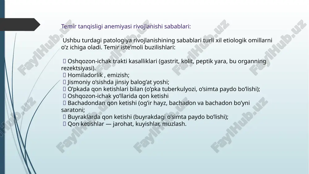 organizmda temir almashinishi - Page 5