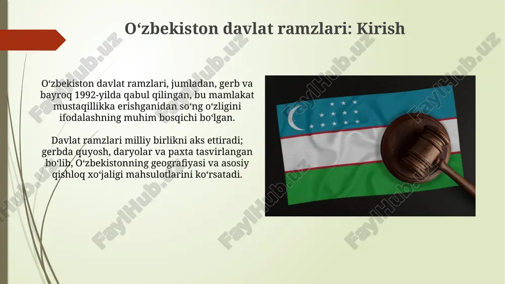 o'zbekiston davlat ramzlarini qabul qilinishi - Page 5