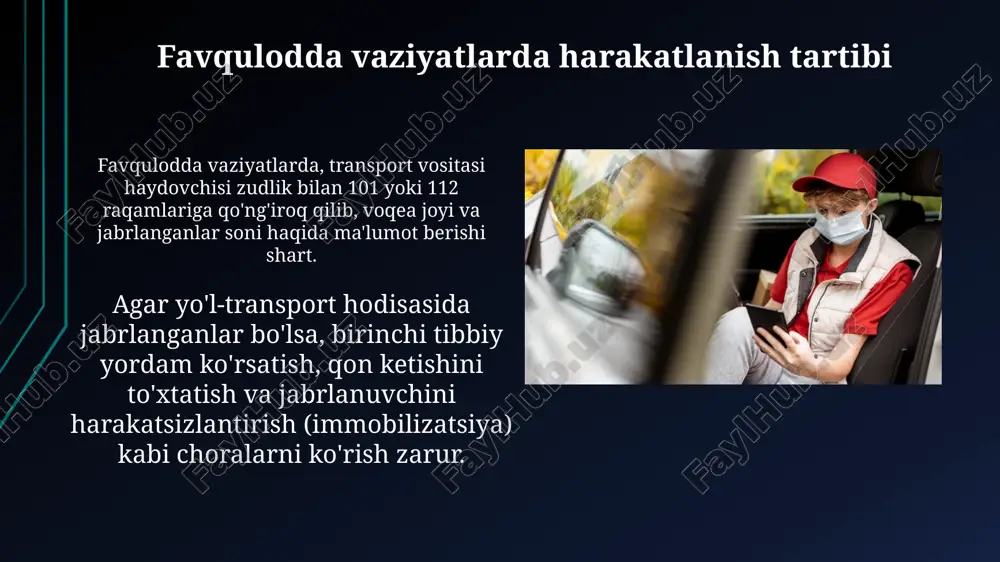yo'lovchilarning xavfsizligi bo'yicha choralar - Page 5