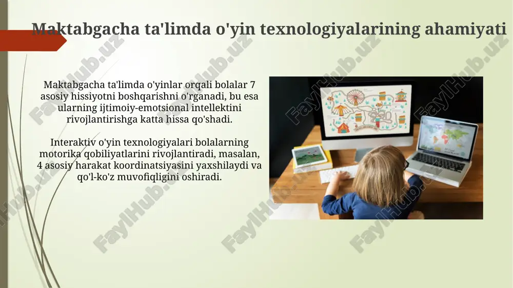 maktabgacha ta'lim o'yin texnologilari - Page 5