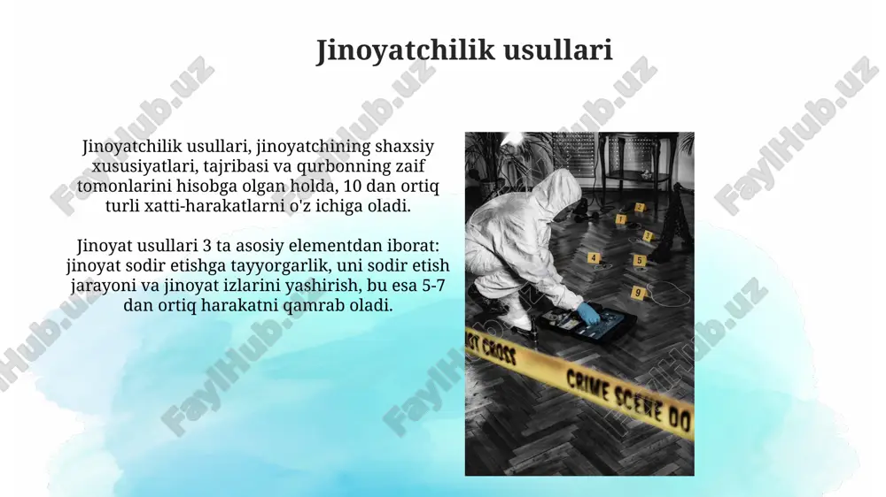 kriminalistika va jinoyatchilik - Page 5