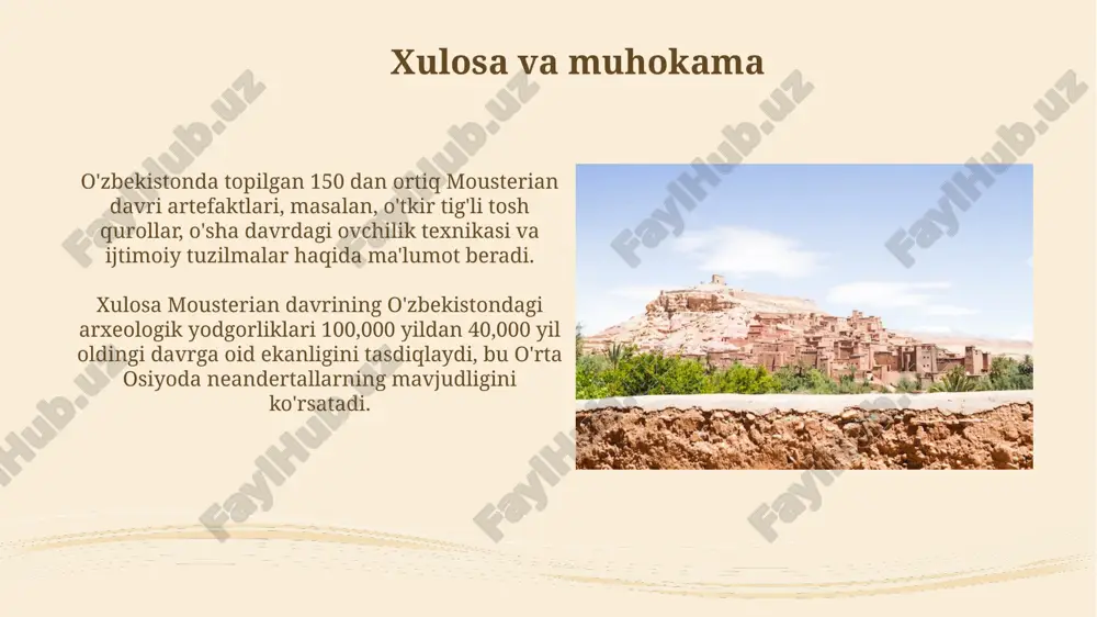 mustye davri arxeologik yodgorliklari - Page 5