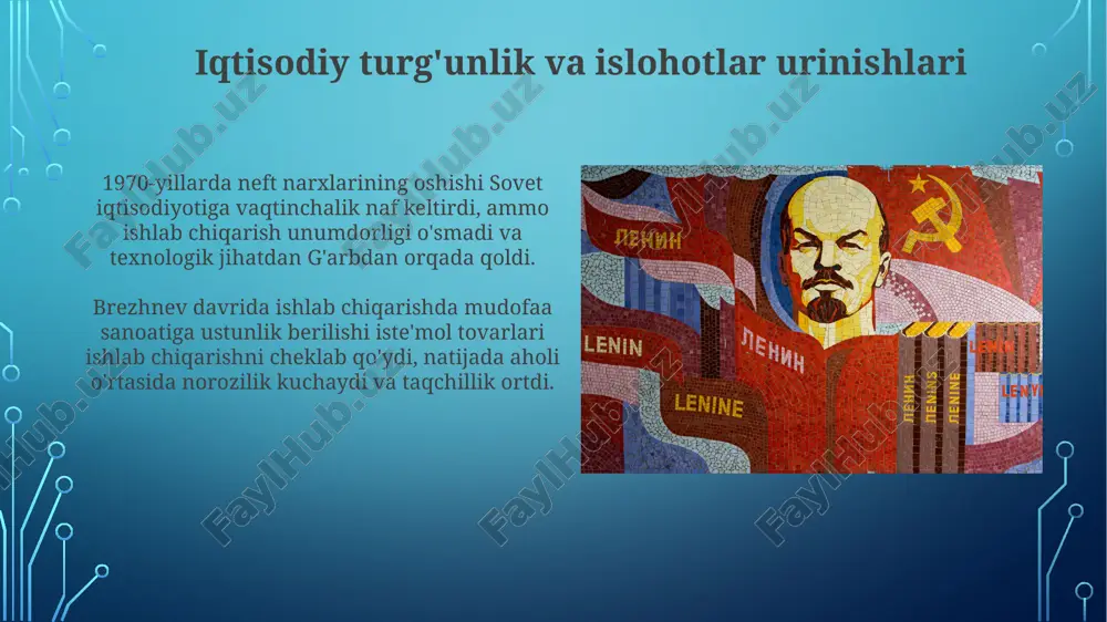 tanazzulga yuz tutgan sovet ittifoqi tarixi - Page 5