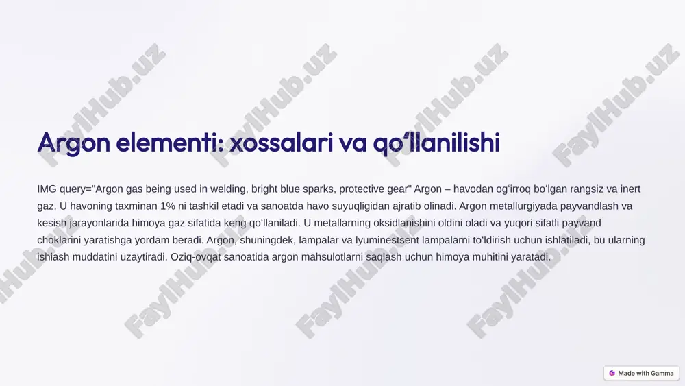 nodur gazlar vaularning elementlari - Page 5