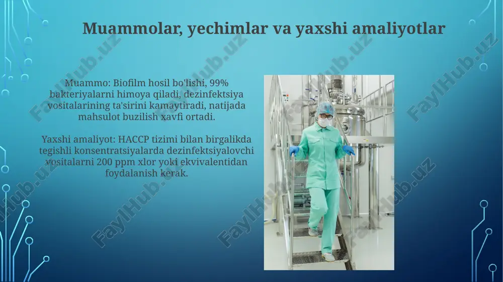go'shtni qayta ishlash korxonalarida dezinfeksiya - Page 5