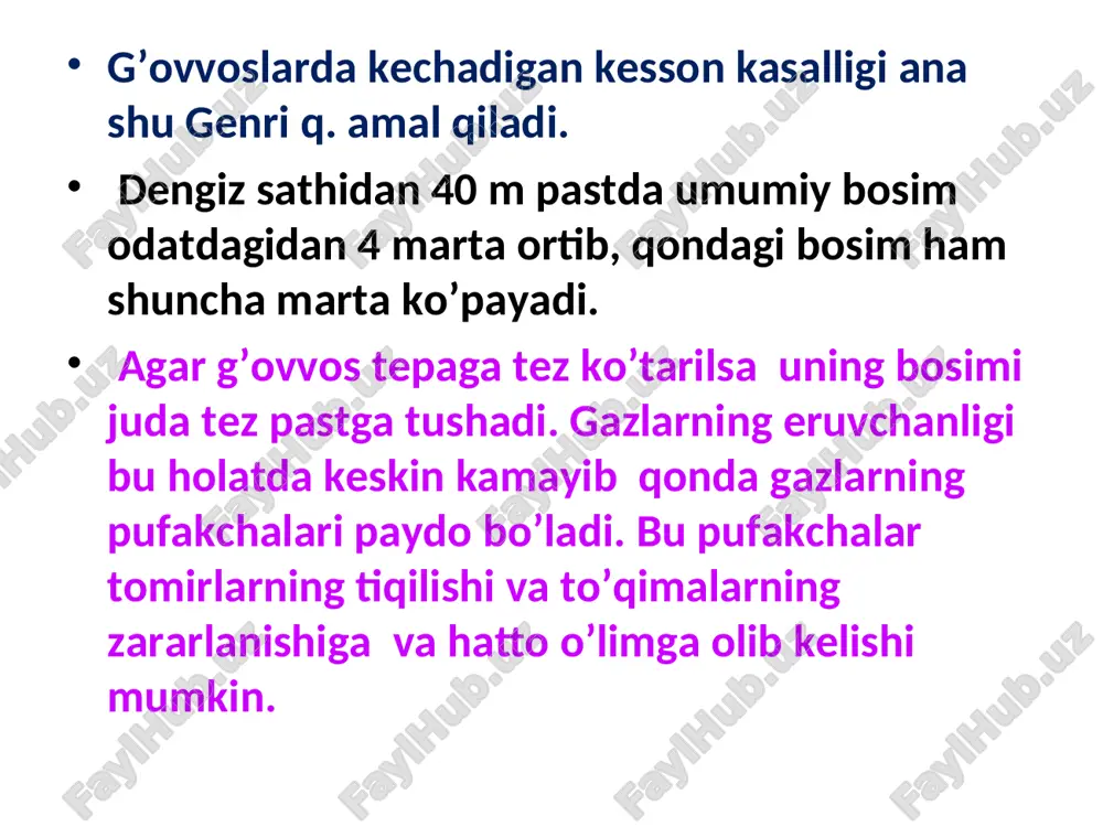 ik o’tkazuvchanligi(81). biologik suyuqliklarda va to’qimalarda turli ionlar juda mo’l: nacl, kcl, hcl, cacl2, nah2po4, nahco3 . organizmidan suv chiqib ketadi: peshob orqali, qisman terlash va nafas olish sistemasi orqali. peshobda anorganik ionlar ko’p. organizmda suv almashinuvi tuzlarning kirib kelishi va chiqib ketishiga bog’liq. kuchli elektrolitlar  qiymati 30 % dan yuqori: kuchli kislotalar hcl, hbr, hj, hno3, h2so4, hclo4, hmno4, h2cro4,hclo3, h2cr2o7 ; kuchli asoslarga i va ii gr.metallarining asoslari (be(oh)2 va mg(oh)2 dan tashqari; barcha suvda eruvchan tuzlar ham kuchli elektrolitlar. kuchsiz elektrolitlar uchun  3% dan kam: barcha organik kislotalar (r-cooh) va asoslar (r-nh2; r2nh; r3n); kuchsiz asoslar d- elementlar gidoksidlari va nh4oh. ba’zi anorganik kislotalar: h2s, hno2, h2sio3, h2co3, hclo, hcn, h2so3 . ba’zi organik va anorganik kislotalar o’rtacha kuchli elektrolitlar: h2c2o4, hcooh, h3po4.  eritma kons-siga, elektrolit tabiatiga va haroratga bog’liq. 18os da elektrolitlaning 0,1 n eritmalari uchun  qiymatlari elektrolit ,% elektrolit ,% h2s …