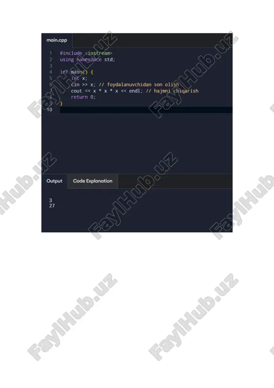c++ javoblari - Page 5