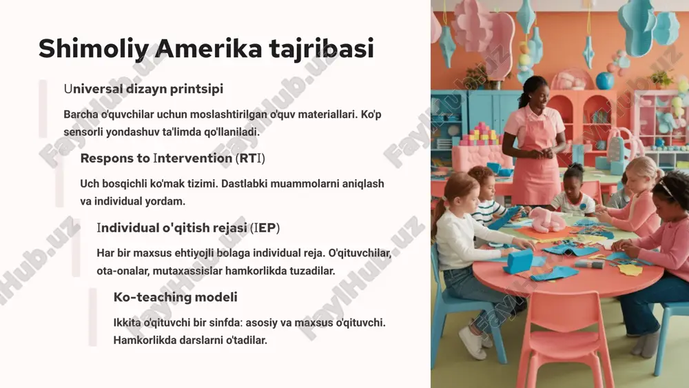 inkulyuziv ta'limni rivojlantirishdagi xalqaro tajribalar - Page 5