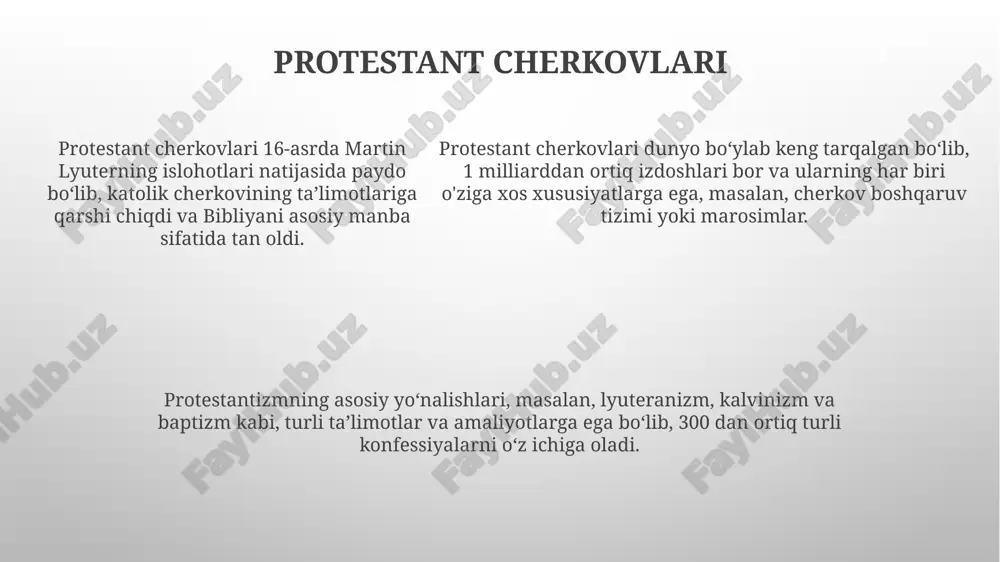 xristianlikning paydo bo'lishi, aqidalari, asosiy yo'nalishlari - Page 5