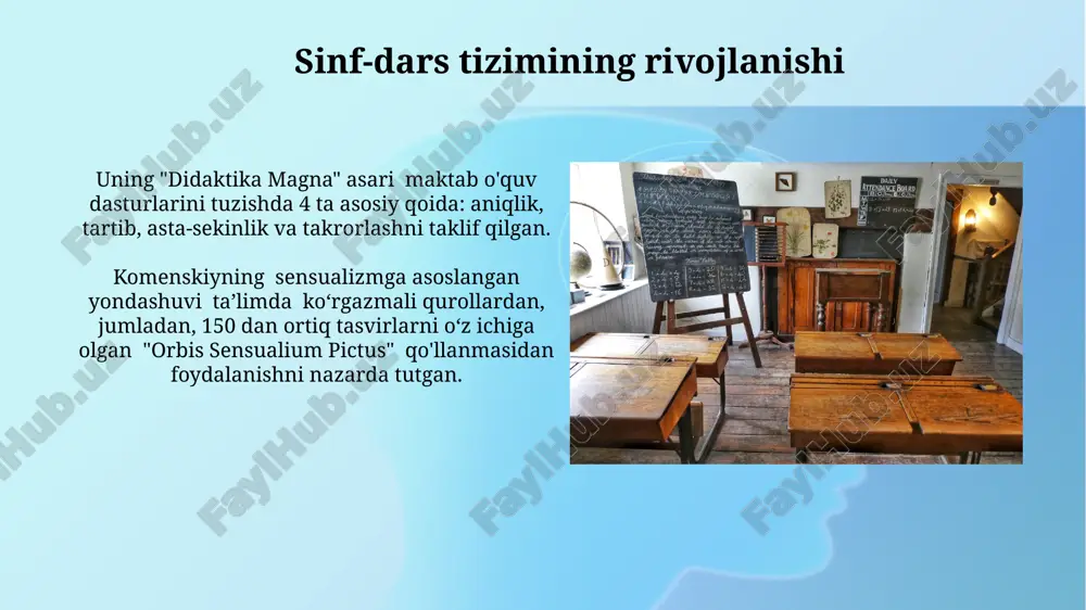 yan amos komenskiyning pedagogik tizimi - Page 5