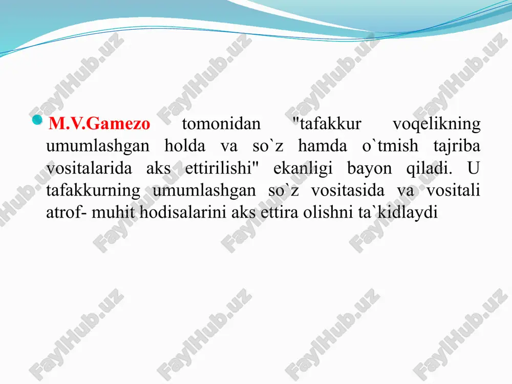 tafakkur va nutqning psixologik tavsifi - Page 5