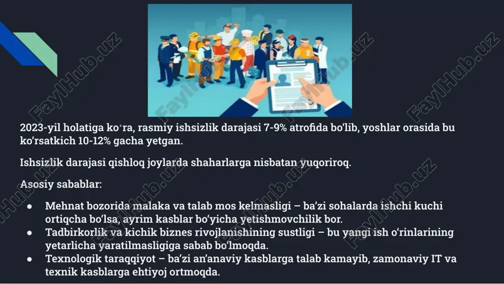 oʻzbekiston mehnat bozori - Page 5