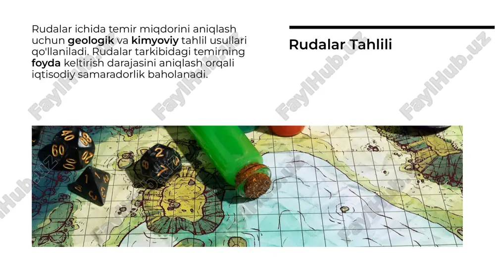 qotishmalar va rudalar tarkibidagi temirning miqdori - Page 5
