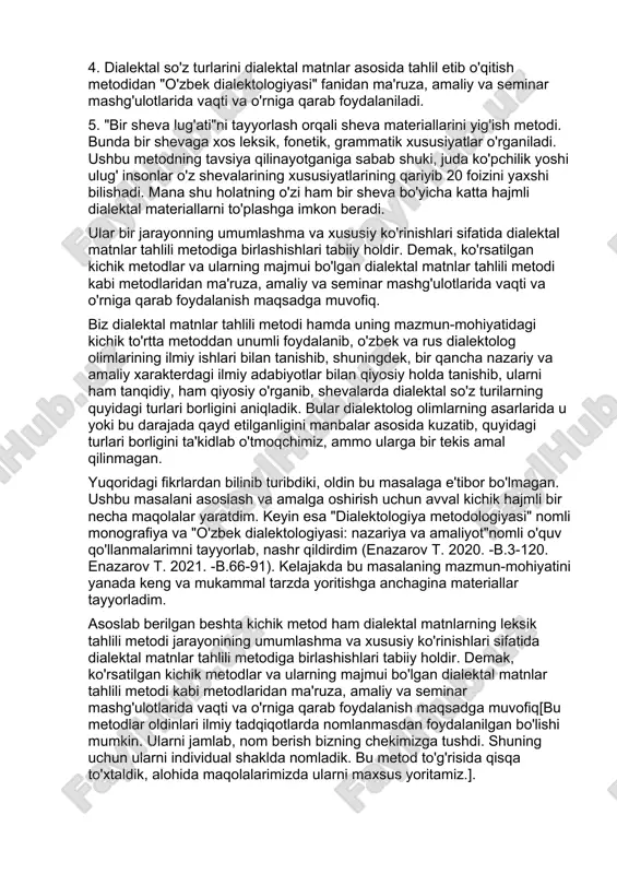 oypirda (ärvanpir-marosim turi). bu marosimni ko'pincha avto-ulovi borlar o'tqizadi) pishiriladigan halvoytar. xalqimizda "qariganda ham tinch o'tirmaydi" degan gap ko'p ishlatiladi. bu bejizga aytilmagan, albatta. xolakattam (xalakattam- otaning xolasi) ham shundaylar sirasiga kiradi. qarib, bukchayib qolgan bo'lsalar ham yosh juvonlar (dzuvanla :- turmushga chiqqan ayol) singari serharakatlar. buning isbotini jonli (dzanli- har qanday uy jonzoti. uy hayvoni) boqishni kanda_qilmasliklaridan (kanda qilmaslik - to'xtatmaslik) ko'rishimiz mumkin. ularning uyida juvana (dzuvana-ho'kiz), inak (inak-chrnp) 6h30b (bizav- 6y30k) , takalar (taka- echki) judayam ko'p. dadam va pochchom (paccam) jonlilarga(dzanli) juda qiziqishadi. shuning uchun tez-tez ularnikiga borib turishadi. hovlilari ham anchagina katta bo'lib, jonzotlarga yemish bo'lsin deb yung'ichqa (yunyicqa - beda), jugori (dzugart - makka jyxori) ekib qo'yilgan. qorin ochqoganda (kapih ankarahga- qorin ochganda ma'nosida) nima ovqat qilamiz?- deb o'ylashning ham hojati yo'q, sut-chakki (nakki - quyuq holdagi qatiq) mo'l. borsak maza qilib yeb kelamiz. shu bilan birgalikda uy ishlariga ham qarashib kelamiz. buni ko'rgan xolakattam …