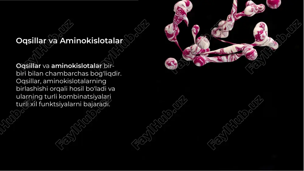 oqsillar va aminokislotalar - Page 5
