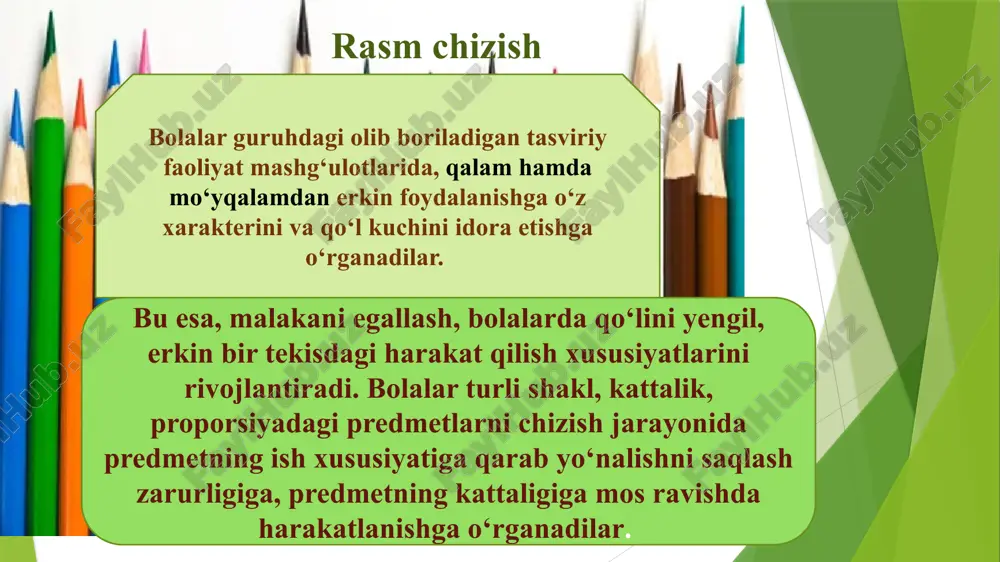 maktabgachayoshdagibolalarnihartomonlamarivojlantirishdatasviriyfaoliyatturlariningahamiyati - Page 5
