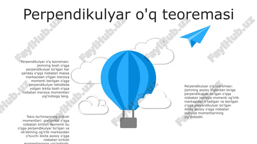 tekis kesimlarning inerstiya momenilari - Page 5