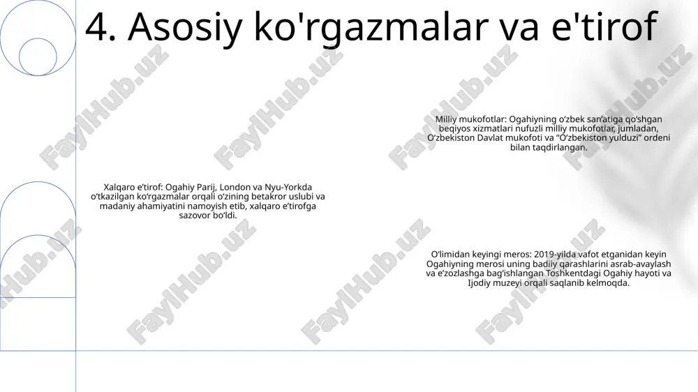 ogahiy hayoti va ijodi - Page 5