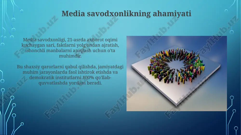 oav aholining mediasavodxonligini oshiruvchi vosita sifatida - Page 5