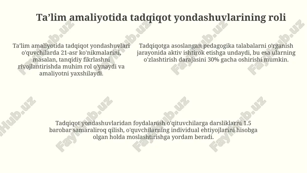 tadqiqiy pedagokika va ta'lim amaliyoti - Page 5