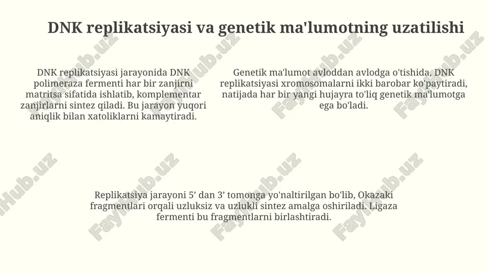 organizmlarning koʻpayishida genetik mexanizmlar - Page 5