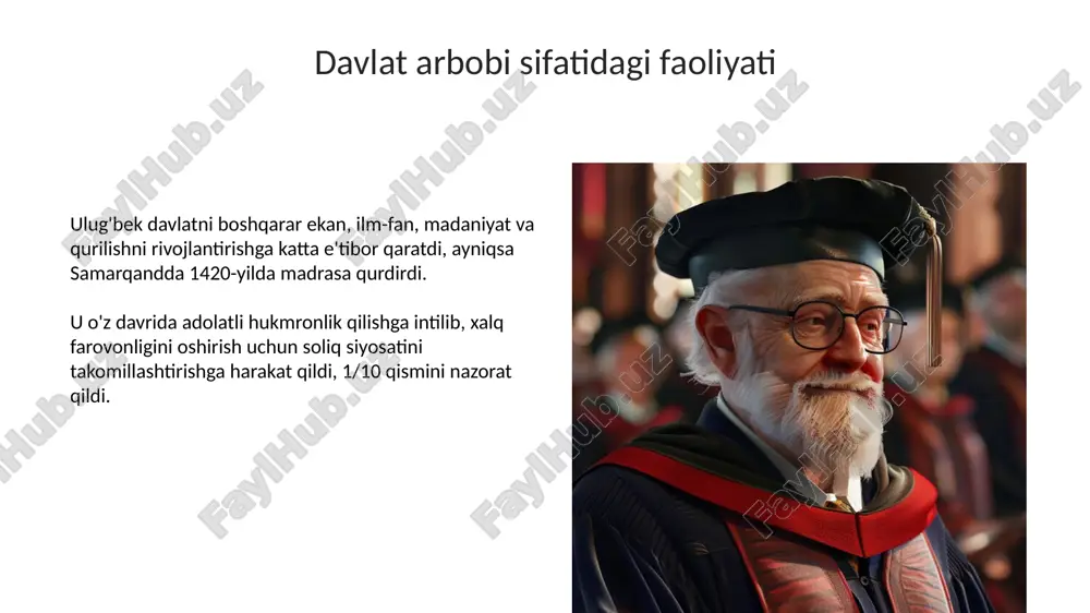 mirzo ulugʻbek - davlat arbobi va buyuk olim - Page 5