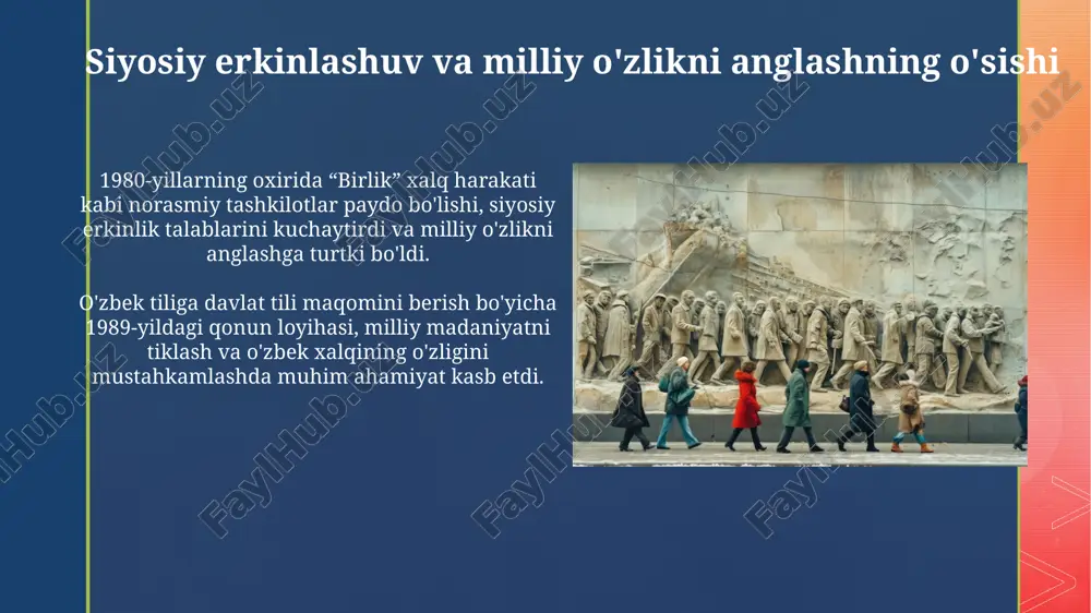 perestroyka davrida o'zbekistondagi ijtimoiy-siyosiy vaziyat - Page 5