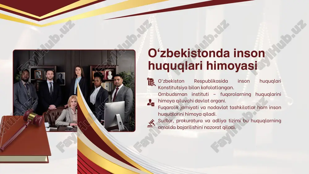 inson huquqlari va jamiyat poydevori - Page 5