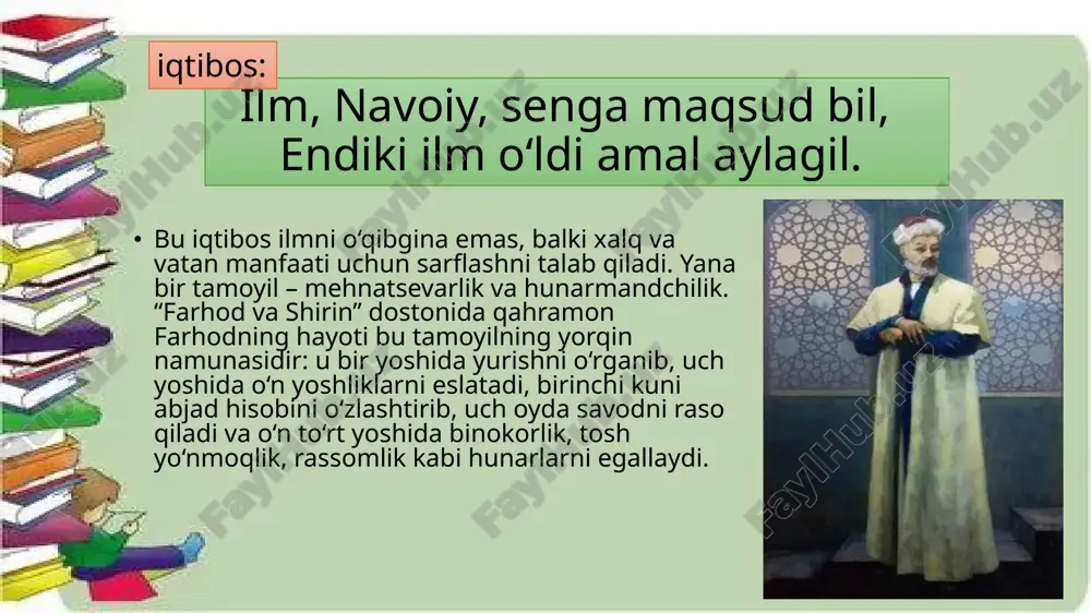 alisher navoiy asarlarida bola tarbiyasi - Page 5